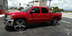 22" S115 BALLER CHROME