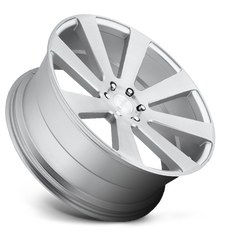 24" DUB 8 BALL S-213 SILVER BRUSHED 24X10 6X139.7 +30 GMC YUKON DENALI SIERRA