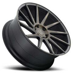 24" DUB CHEDDA 24x10 6x5.5 MATTE BLACK MACHINE s128 FITS CHEVY AND GMC