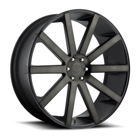 24" WHEELS & TIRES DUB SHOT CALLA BLACK FITS ESCALADE TAHOE SILVERADO SIERRA