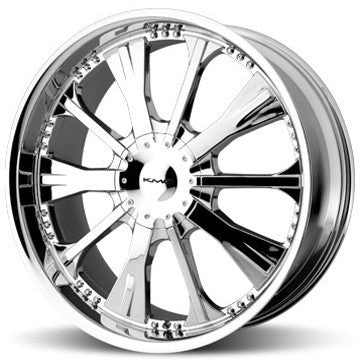 24'' kmc strike 5 lug with tires installed!