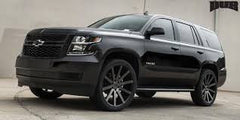 24" WHEELS & TIRES DUB SHOT CALLA BLACK FITS ESCALADE TAHOE SILVERADO SIERRA