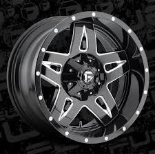 FUEL FULL BLOWN 20X12 GLOSS BLACK & MILLED $325