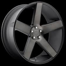 24" DUB BALLER S116 BLACK WHEELS & TIRES FITS 2007-2017 TAHOE ESCALADE AVALANCHE